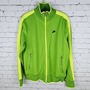 NIKE | full zip mock neck track jacket